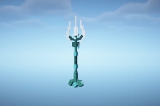 create a fully custom 3d item or block model