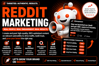 do reddit SEO post to promote ai, saas, game and tech platform
