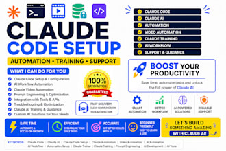 claude code setup claude video automation claude trainer claude code claude ai