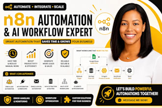 develop n8n automation, n8n workflow development, ai automation, n8n ai agent