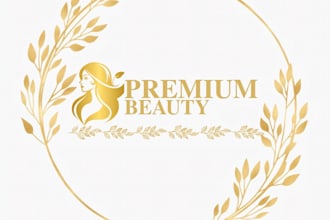 design a luxury and elegant beauty brand logo