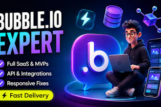 build bubble io website, bubble app, bubble developer, bubble saas, bubble io