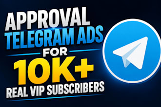 fix telegram ads, run telegram ads, approve telegram ads, manage telegram ads