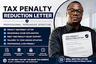 write irs tax penalty abatement and reasonable cause letter
