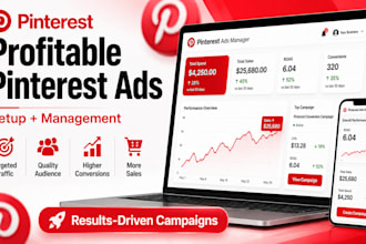 set up and manage profitable pinterest ads campaigns