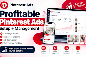 set up and manage profitable pinterest ads campaigns