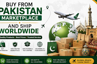buy pakistani services and products and ship to you