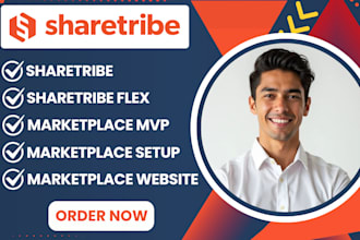 build a sharetribe marketplace with flex, go, or weweb