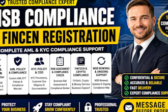 perform your msb independent aml audit and fincen registration renewal