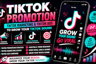 tiktok promotion tiktok marketing tiktok ads to grow tiktok sound