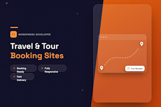 design a wordpress travel agency and tour booking website