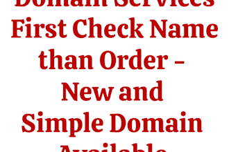 give you the domain if it is available for the website