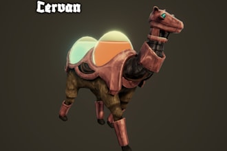create game ready stylized characters for your games