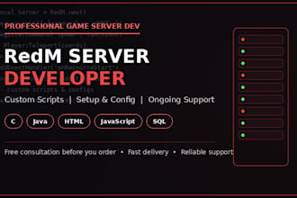 setup redm full roleplay server with onesync ready