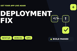 fix your nextjs vercel or linux vps deployment error