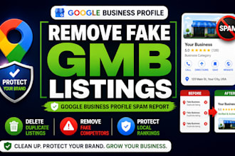 remove duplicate gmb profile delete gmb spam listing fix gmb issues