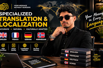 provide expert translation specialized translation