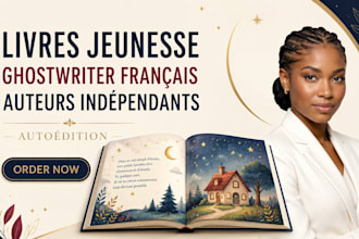 ghostwrite livres jeunesse auteurs independants autoedition francaise