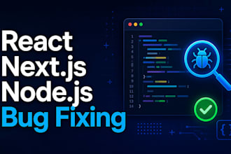 fix react nextjs nodejs and typescript bugs