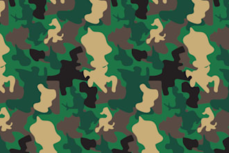 create seamless pattern designs for fabric and products