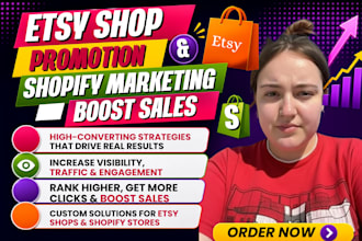promote etsy shop, shopify store with ads etsy shop promotion shopify marketing