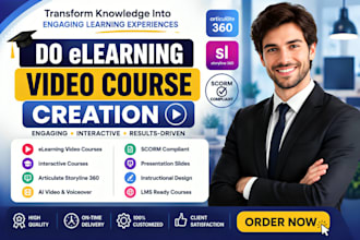 do interactive slides video course, healthcare, caregiver,safety course creation