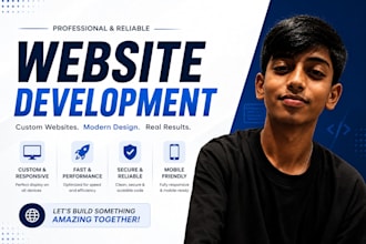 develop a custom web application