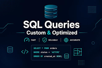 write sql query for you oracle, ms sql server, sqlite etc