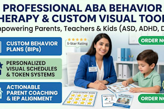 design personalized aba behavioral plans, ieps, and worksheets