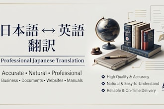 translate documents and localize content into natural japanese