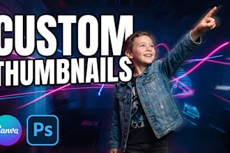 design eyecatching youtube thumbnails that get high clicks