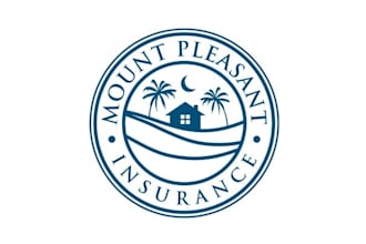 design mount pleasant insurance theme logo