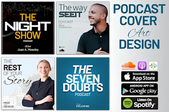 do podcast cover art, podcast artwork, podcast design