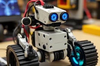 develop python robotics, computer vision, and ros project