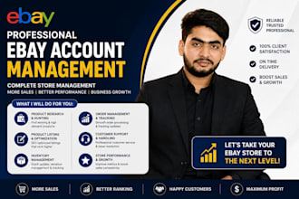 professionally manage your ebay store and account