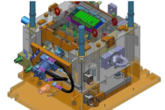 do injection mold design, plastic mold design, mold flow analysis dfm analysis