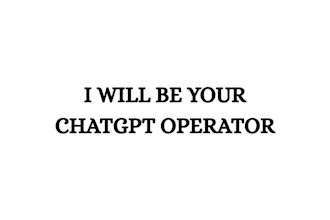 be your professional chatgpt operator