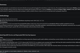 turn your pentest findings into a professional vulnerability report