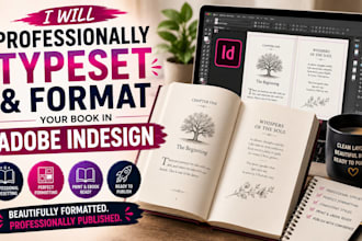 professionally typeset and format your book in adobe indesign