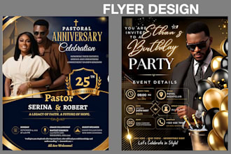 professional eye catching flyer for your event