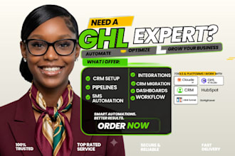 do gohighlevel automation workflow sms automation email marketing ghl VA