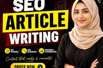 seo articles, blog posts and content writting