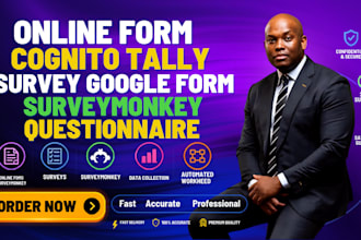 create online form cognito tally survey google form surveymonkey questionnaire