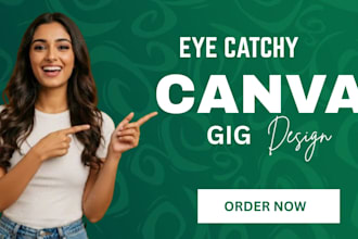 create canva design ,graphic design