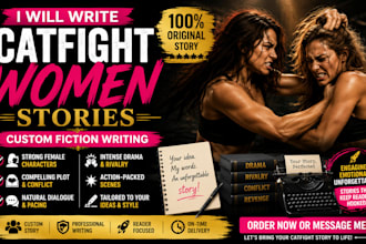 write dramatic women catfight stories that keep reader hooked