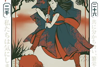 draw original character illustrations