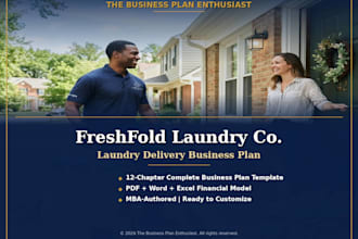 create a professional custom business plan for your startup or loan application