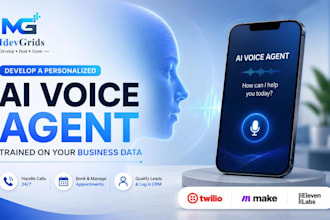 develop a personalized ai voice chatbot trained on your business data