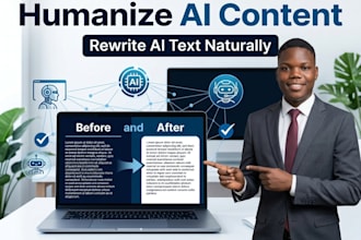 humanize ai content and rewrite ai text