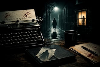 ghostwrite your crime or psychological thriller story, novel